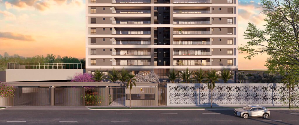 Portaria do Marco Zero One na Avenida Kennedy 1200